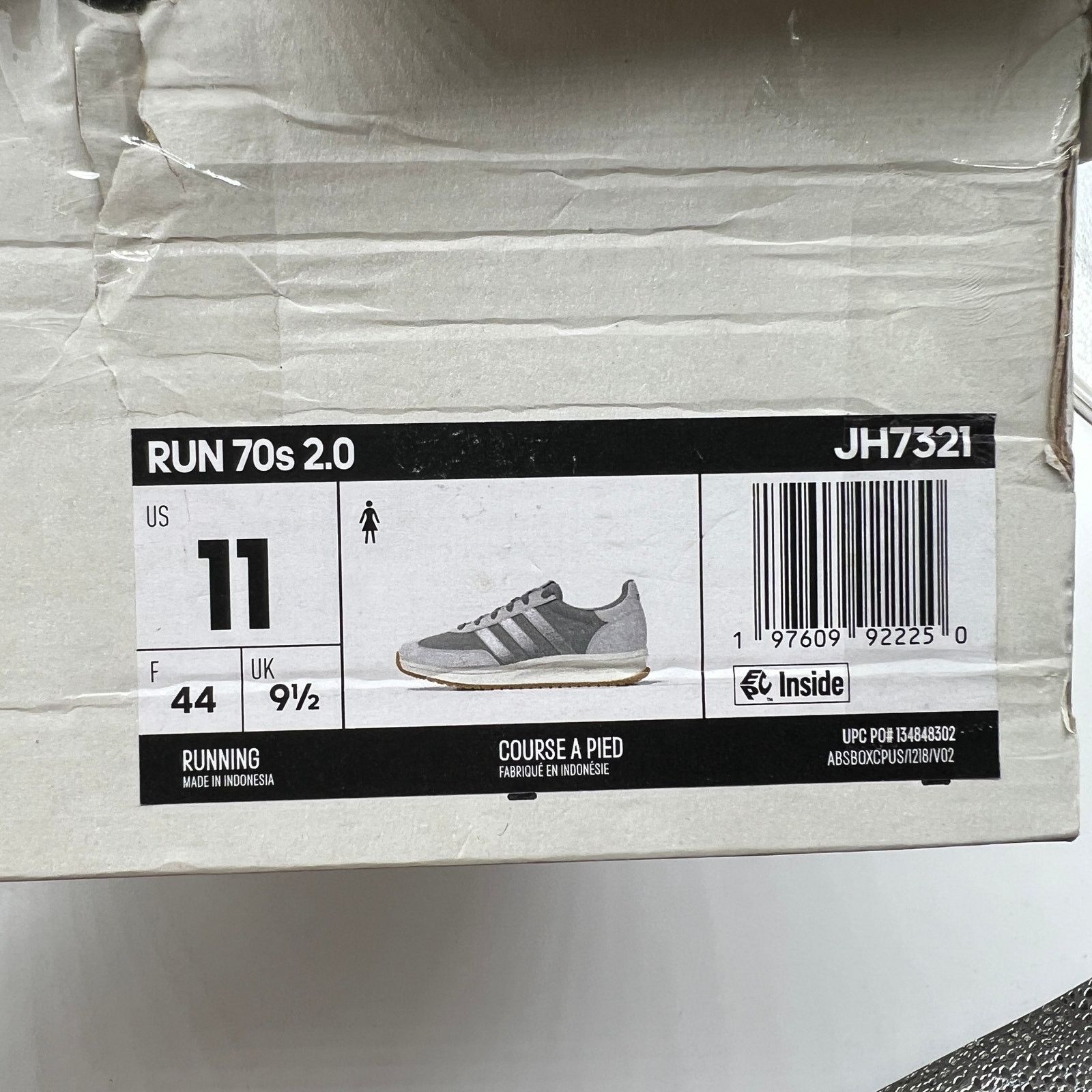 Airwalk Adidas Running Shoes Womens Size 11 US Gray Silver Size US 11 / EU 44 - 14 Thumbnail