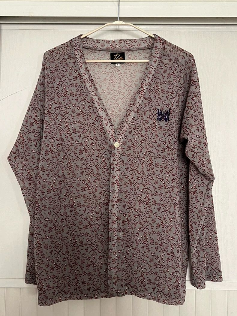 Needles Needles Floral Sheer Cardigan S - dmc Size US S / EU 44-46 / 1 - 1 Thumbnail
