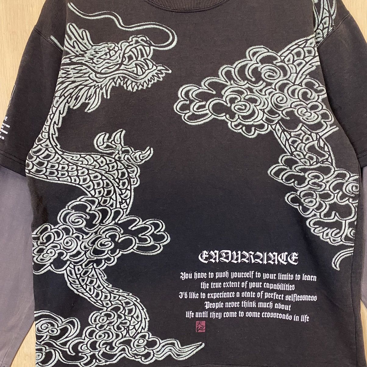 Japanese Brand × Vintage Sukarjan Dragon by Pract Big Logo Crewneck Sweatshirt Size US M / EU 48-50 / 2 - 5 Thumbnail