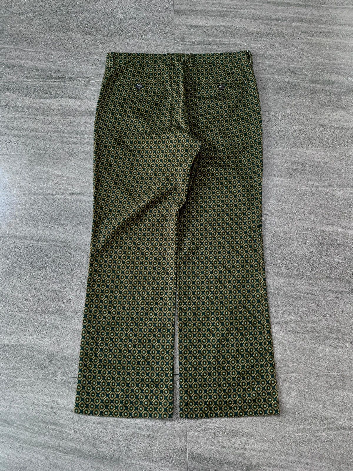 Dries Van Noten Patterned Print Trousers Size US 33 - 6 Thumbnail