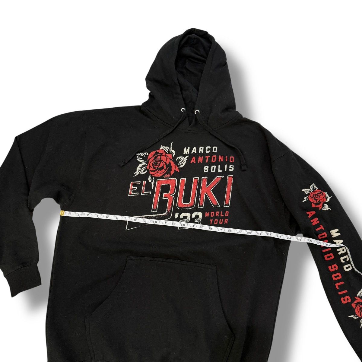 Other El Buki Marco Antonio Solis Tour El Buki ‘23 Black Hoodie Size US XL / EU 56 / 4 - 3 Thumbnail