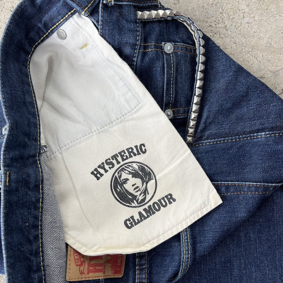 Hysteric Glamour Hysteric Glamour Studded Selvedge Jeans Size US 32 / EU 48 - 8 Thumbnail