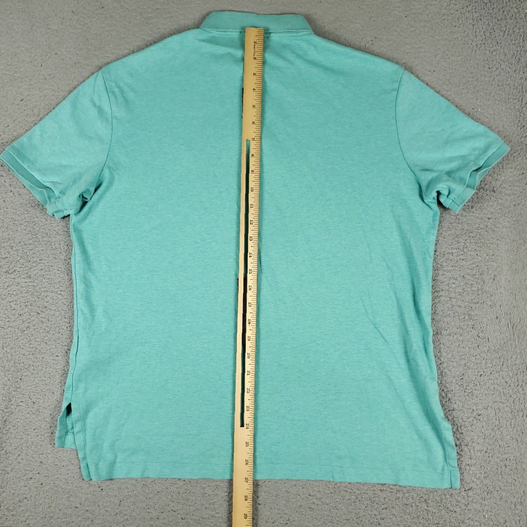 Ralph Lauren Ralph Lauren Polo Shirt Mens Large Turquoise Short Sleeve Activewear Classic Size US L / EU 52-54 / 3 - 5 Thumbnail