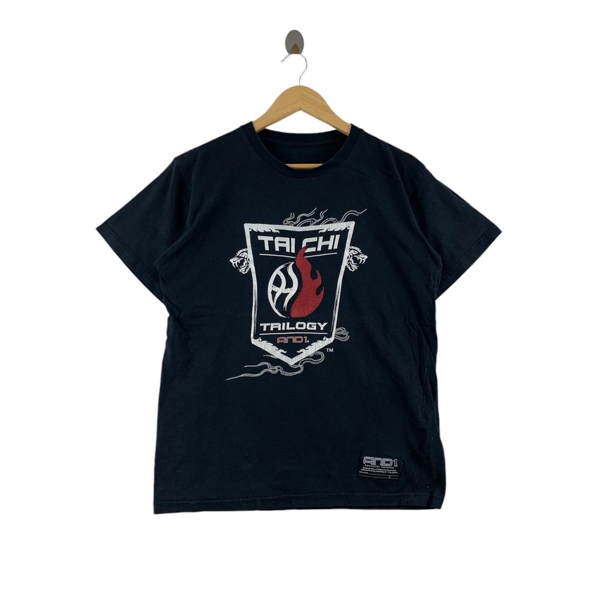 Other TAICHI TRILOGY AND1 Basketball Company Logo Print Black Size US S / EU 44-46 / 1 - 1 Thumbnail