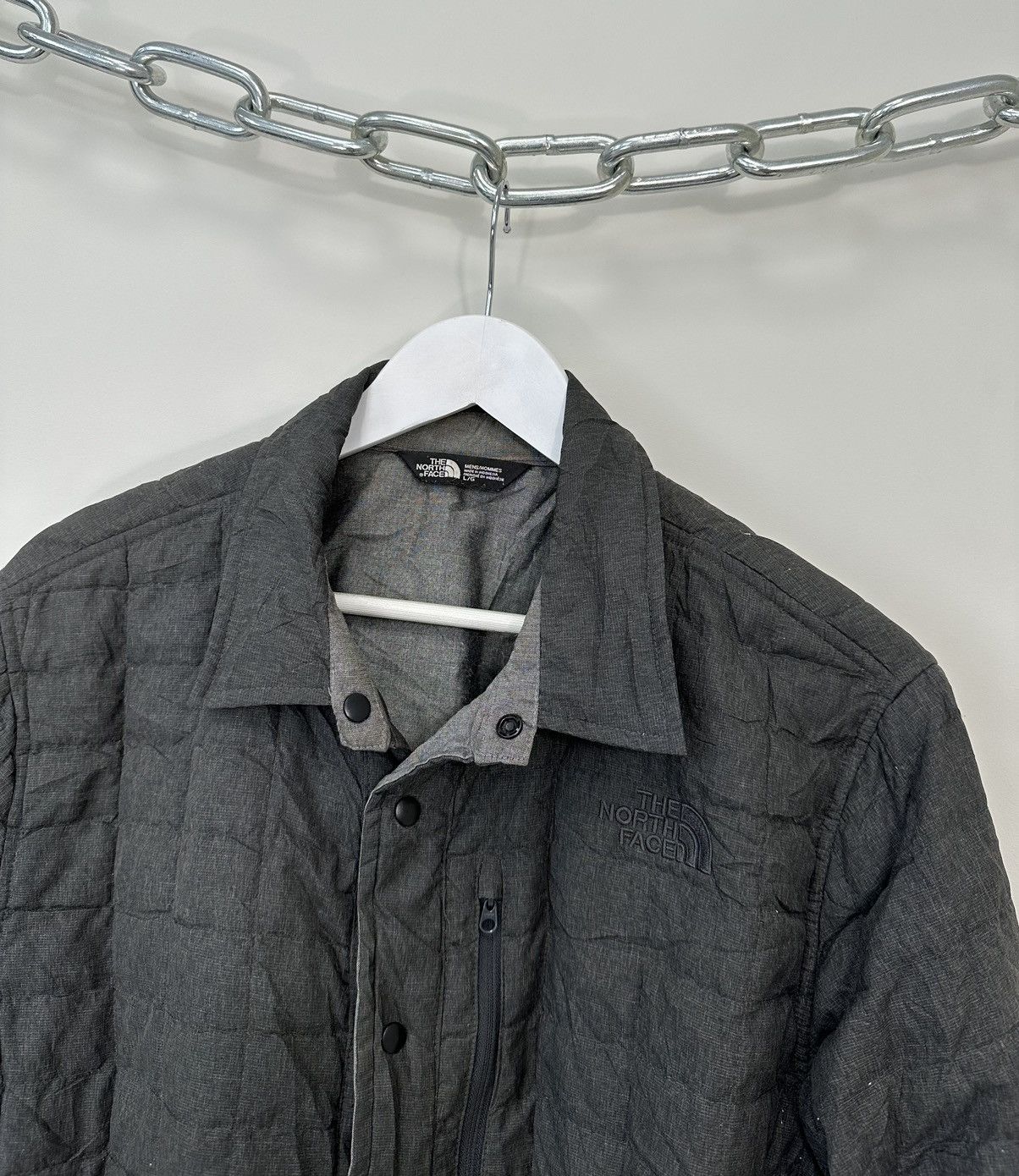 The North Face Vintage The North Face Outdoor Thermoball Quilted Jacket Size US L / EU 52-54 / 3 - 3 Thumbnail