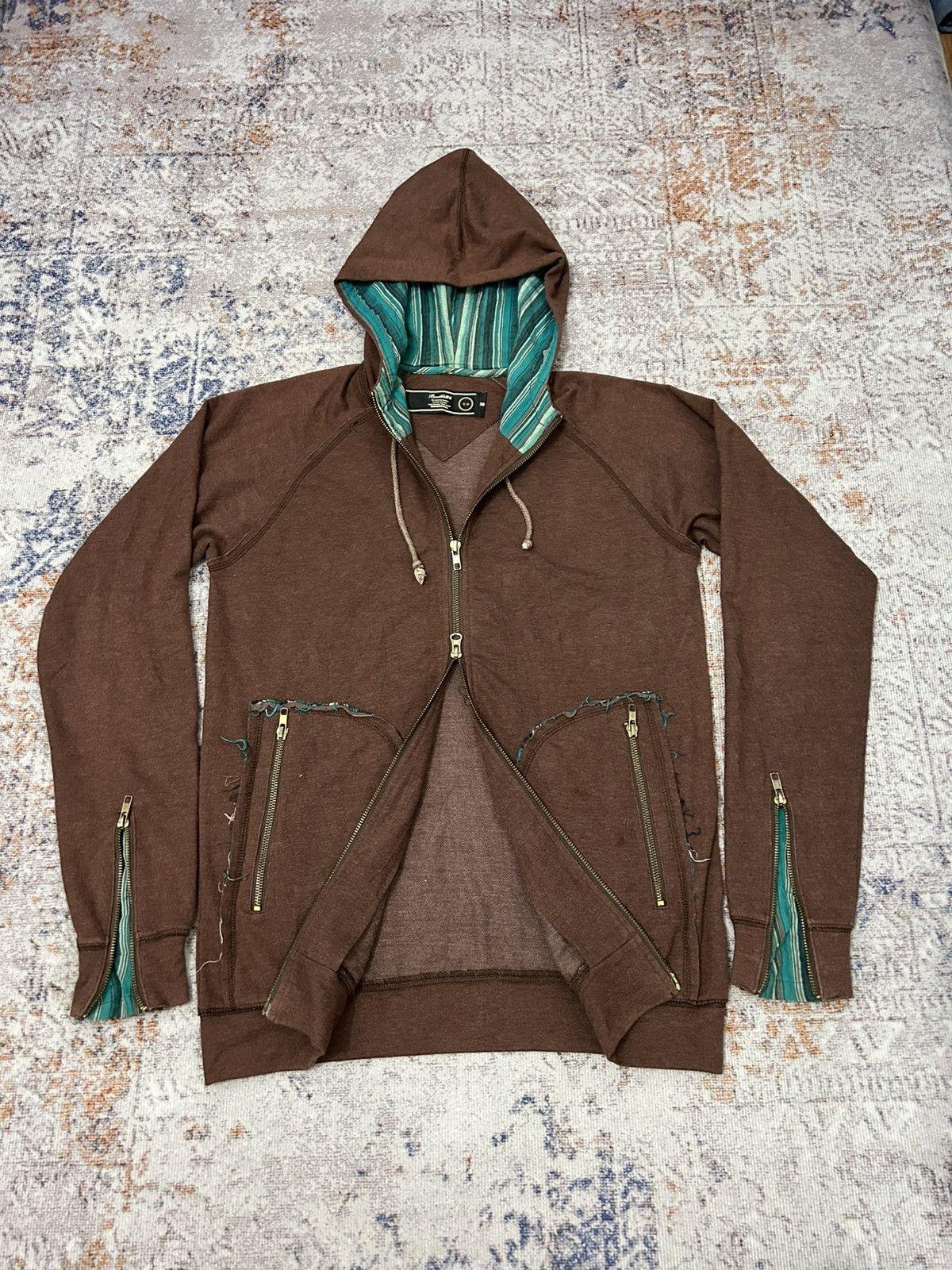 Japanese Brand BRTHBREATH Japan zip Hoodie Size US M / EU 48-50 / 2 - 1 Thumbnail