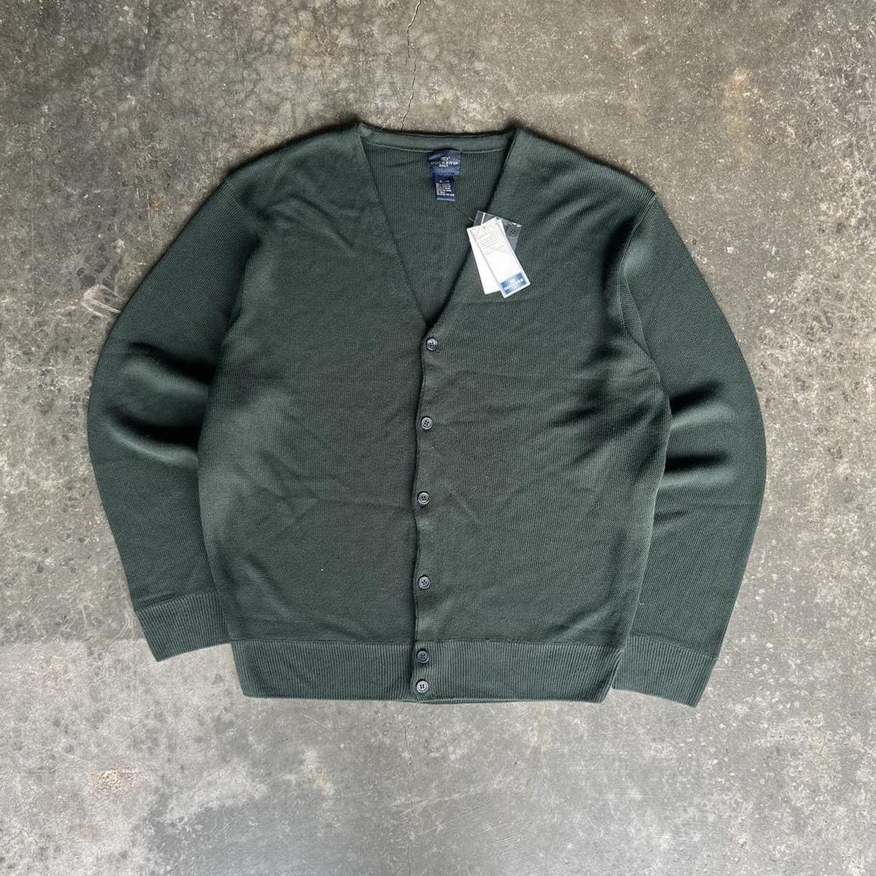 Dockers × Vintage Vintage green knit cardigan Size US XL / EU 56 / 4 - 1 Thumbnail