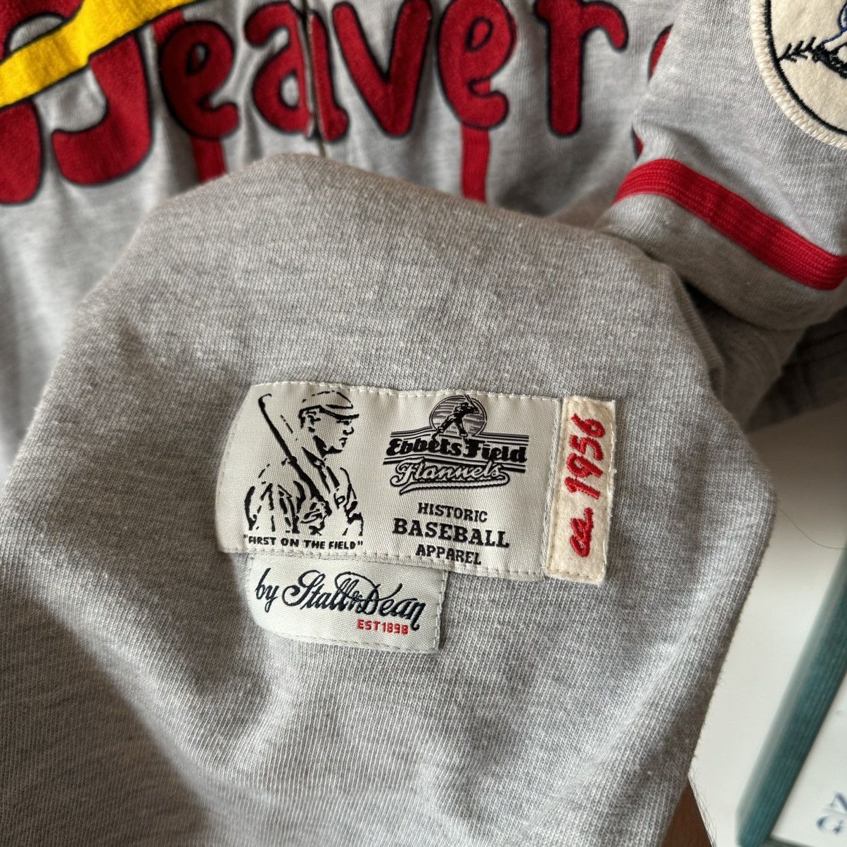 Ebbets Field Flannels Ebbets Field Flannels Portland Beavers 1956 baseball jersey Size US XXL / EU 58 / 5 - 5 Thumbnail