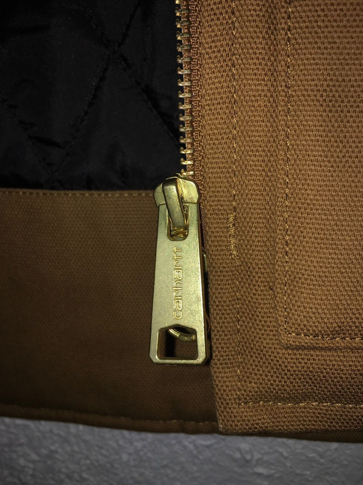 Carhartt vest CARHARTT WIP Deadborn jacket coach coat skate work y2k Size US S / EU 44-46 / 1 - 4 Thumbnail