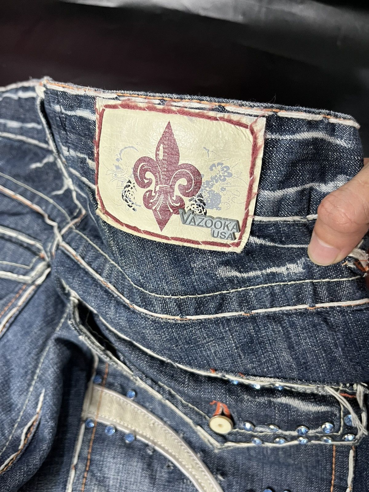 Hysteric Glamour × If Six Was Nine × Japanese Brand Japanese Super Flared Jeans Vazooka Usa Size US 32 / EU 48 - 10 Thumbnail