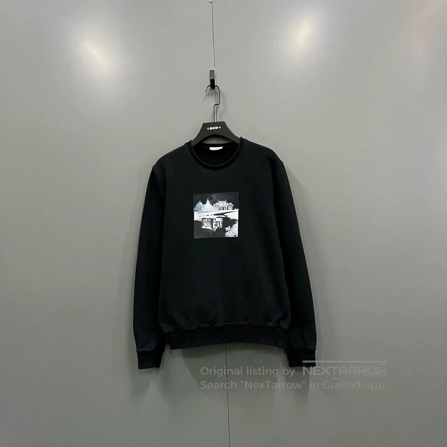 Dior dior landscape print sweatshirt in black. Size US L / EU 52-54 / 3 - 1 Thumbnail