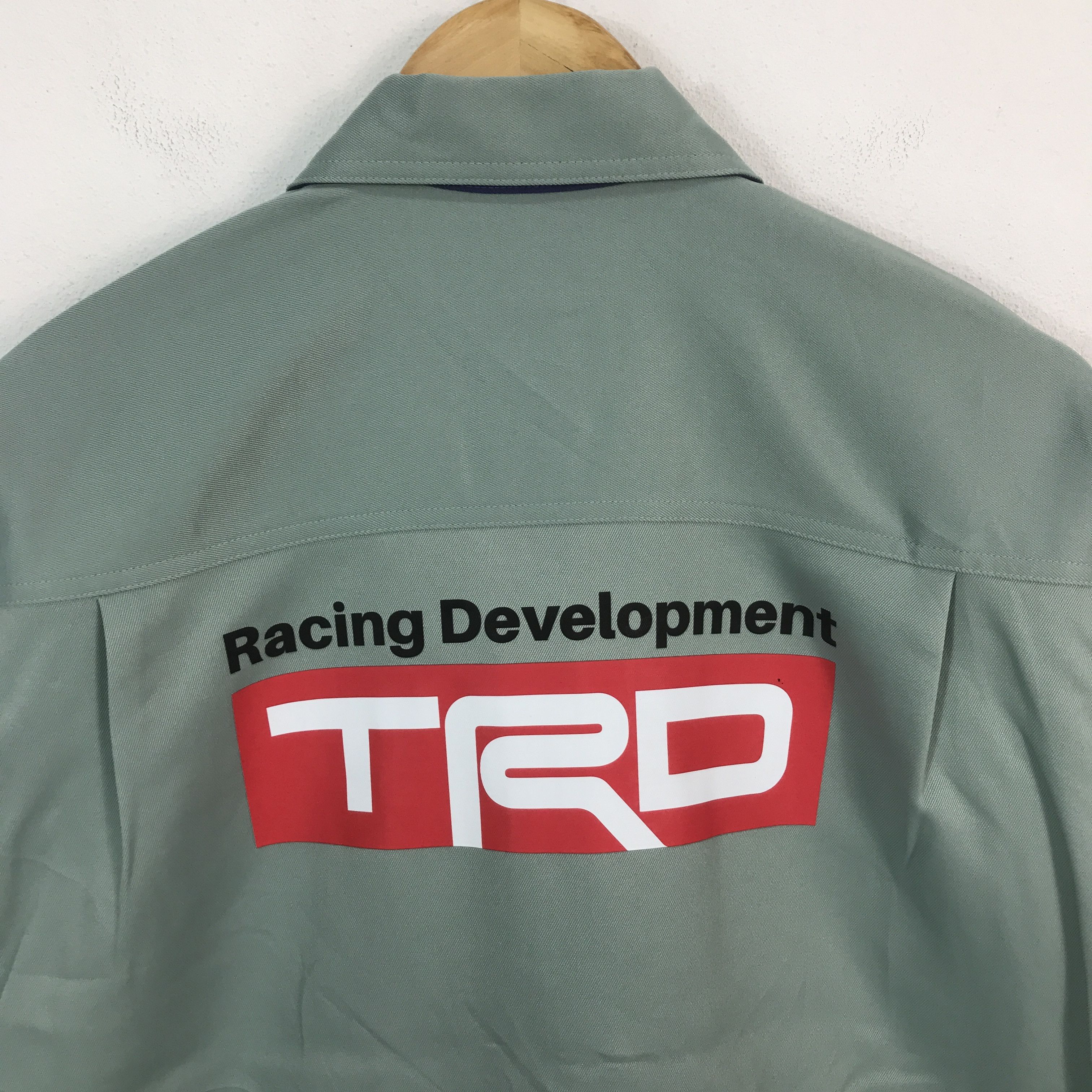 Japanese Brand Vtg Toyota x TRD racing development custom Japan jacket Size US L / EU 52-54 / 3 - 4 Thumbnail