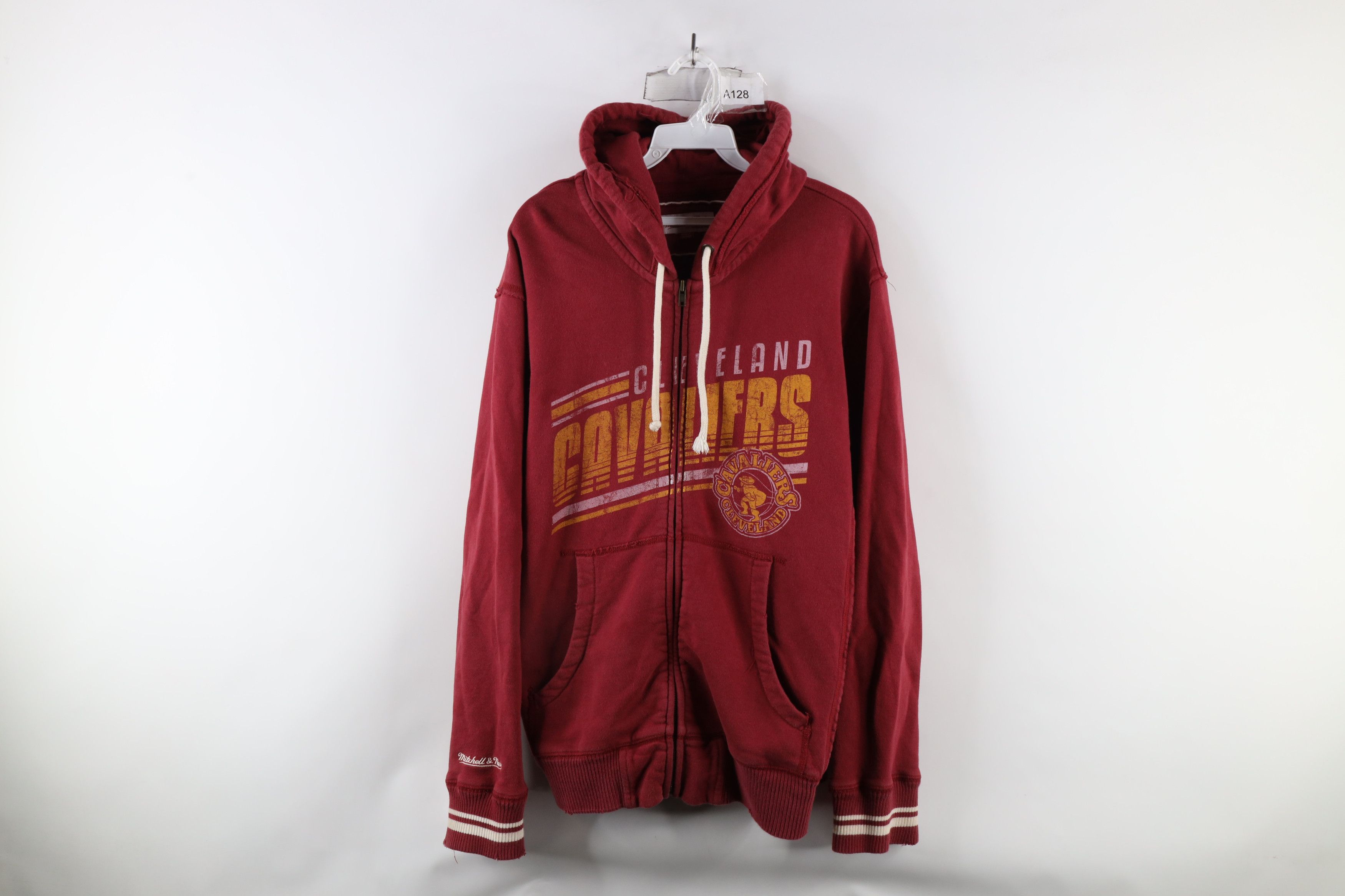Mitchell & Ness × Vintage Mitchell & Ness Cleveland Cavaliers Basketball Zip Hoodie Size US M / EU 48-50 / 2 - 1 Thumbnail