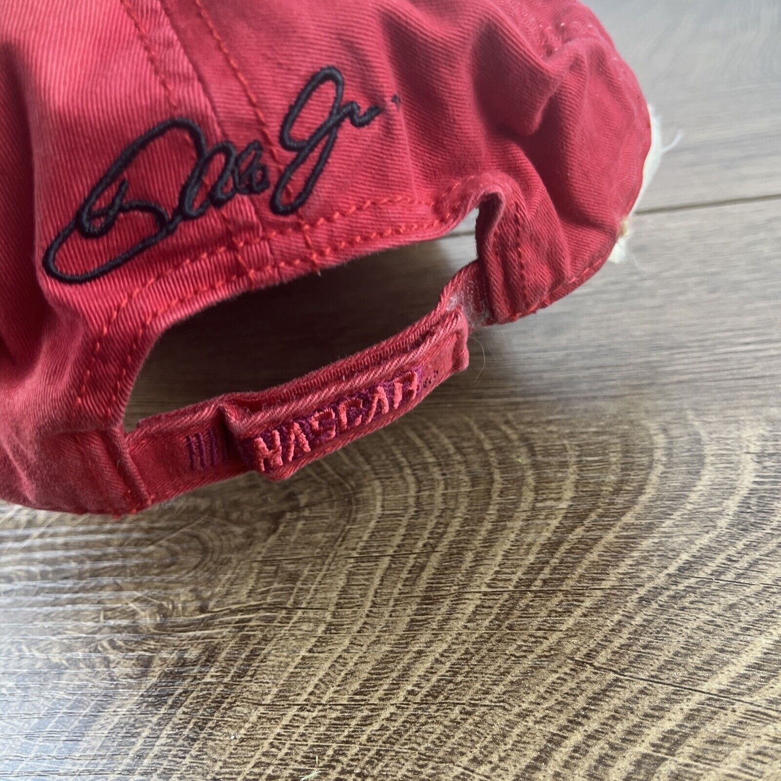 Budweiser Dale Jr 8 Hat Dale Earnhardt Budweiser 8 Red Hat Adjustable Size ONE SIZE - 11 Thumbnail
