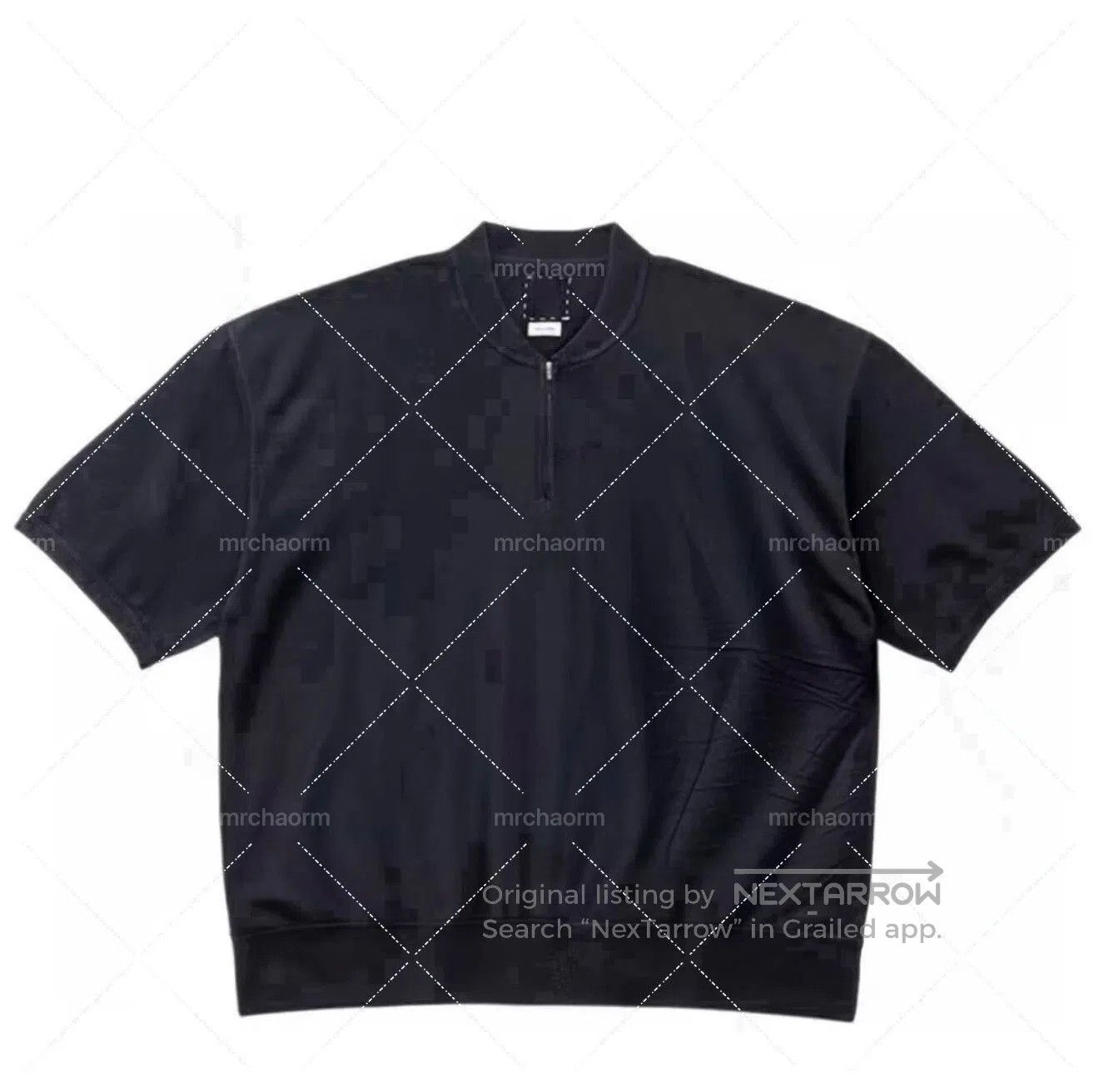 Visvim visvim mondo henley zip short sleeve shirt. Size US M / EU 48-50 / 2 - 2 Thumbnail