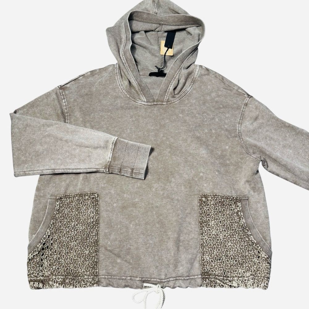 Other NWT New Jane + Delancey Light Brown Hoodie With Eyelet Pock Size L / US 10 / IT 46 - 5 Thumbnail