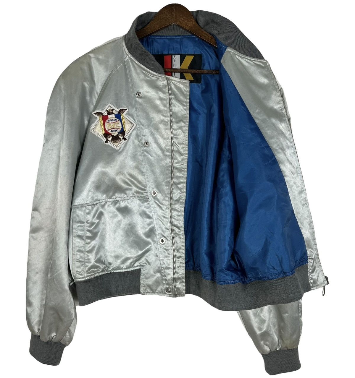 Gear for Sports 90s Vintage Nissan Skyline Nismo Calsonic Racing Jacket Size US L / EU 52-54 / 3 - 3 Thumbnail