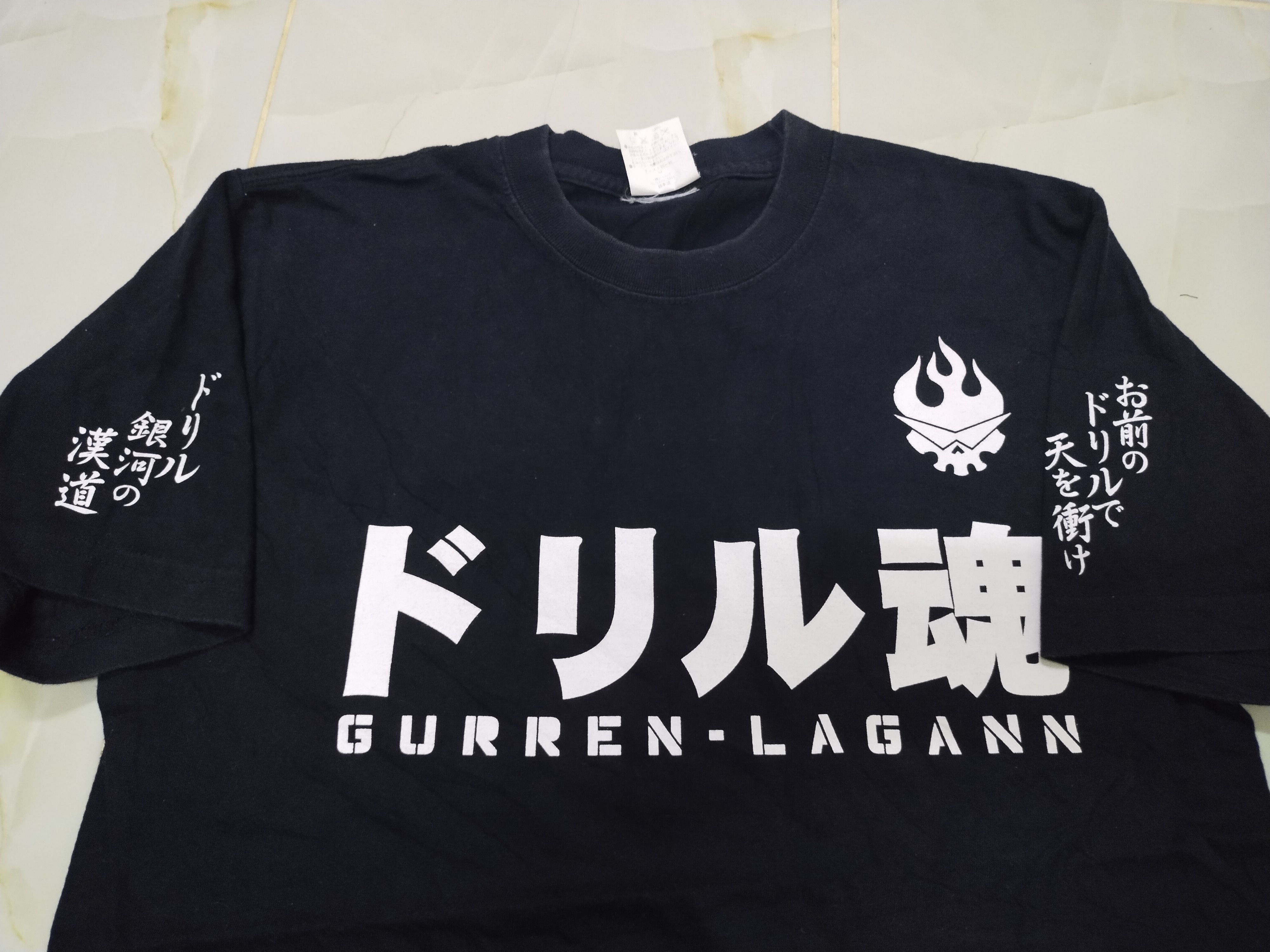 Japanese Brand Vintage Anime Gurren Lagann Drill Shirt Tee Size US M / EU 48-50 / 2 - 5 Thumbnail