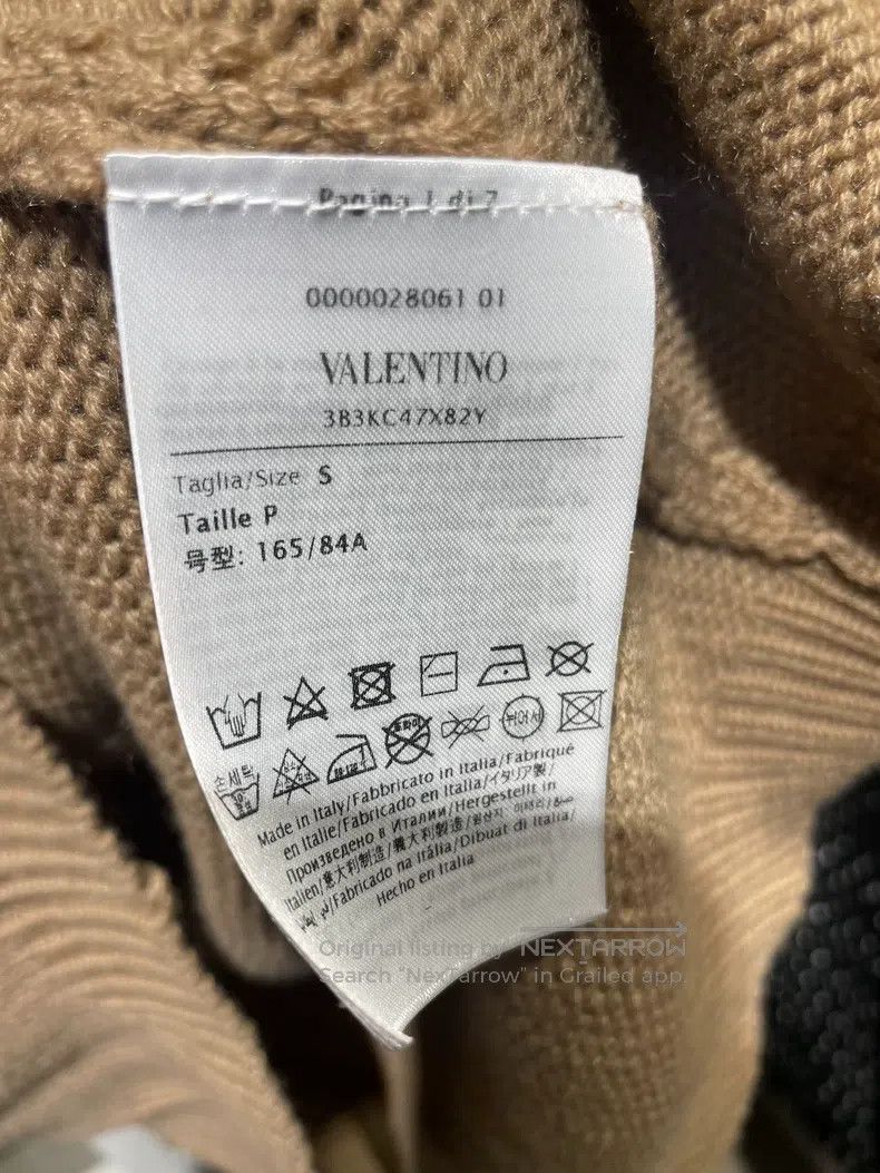 Valentino Valentino Willow nail long-sleeved sweater Size S / US 4 / IT 40 - 7 Thumbnail