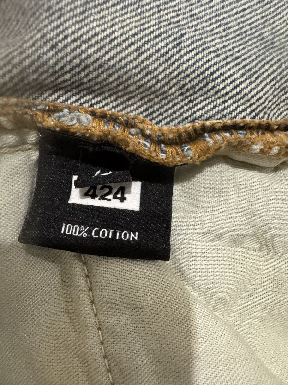 424 424 premium denim jeans made in usa Size US 33 - 10 Thumbnail