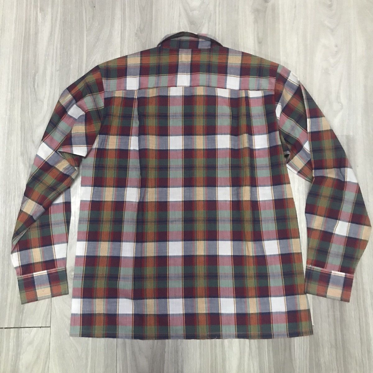 Vintage Vintage MOHAWK Polycotton Open Collar Shirt Size US M / EU 48-50 / 2 - 6 Thumbnail