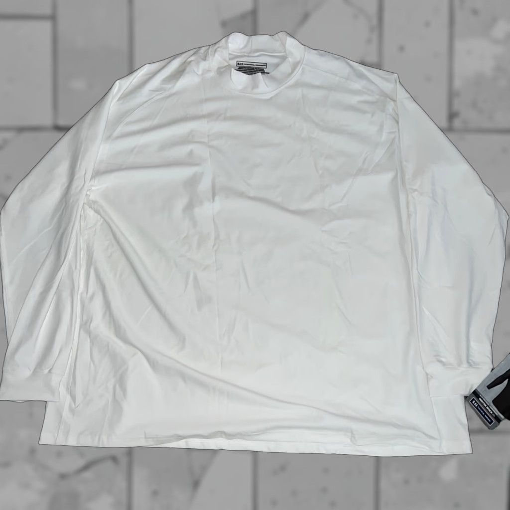 Vintage 5.11 Tactical Athletic Shirt Men’s 3XL White Stretchy Activewear Size US XXL / EU 58 / 5 - 1 Thumbnail