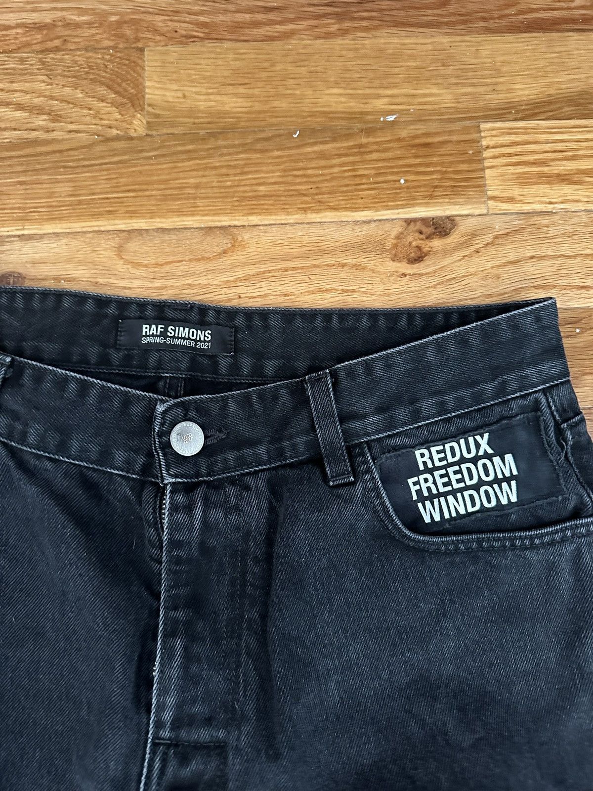 Raf Simons Raf Simons Archive Redux SS21 Window Denim 33 Size US 33 - 2 Thumbnail