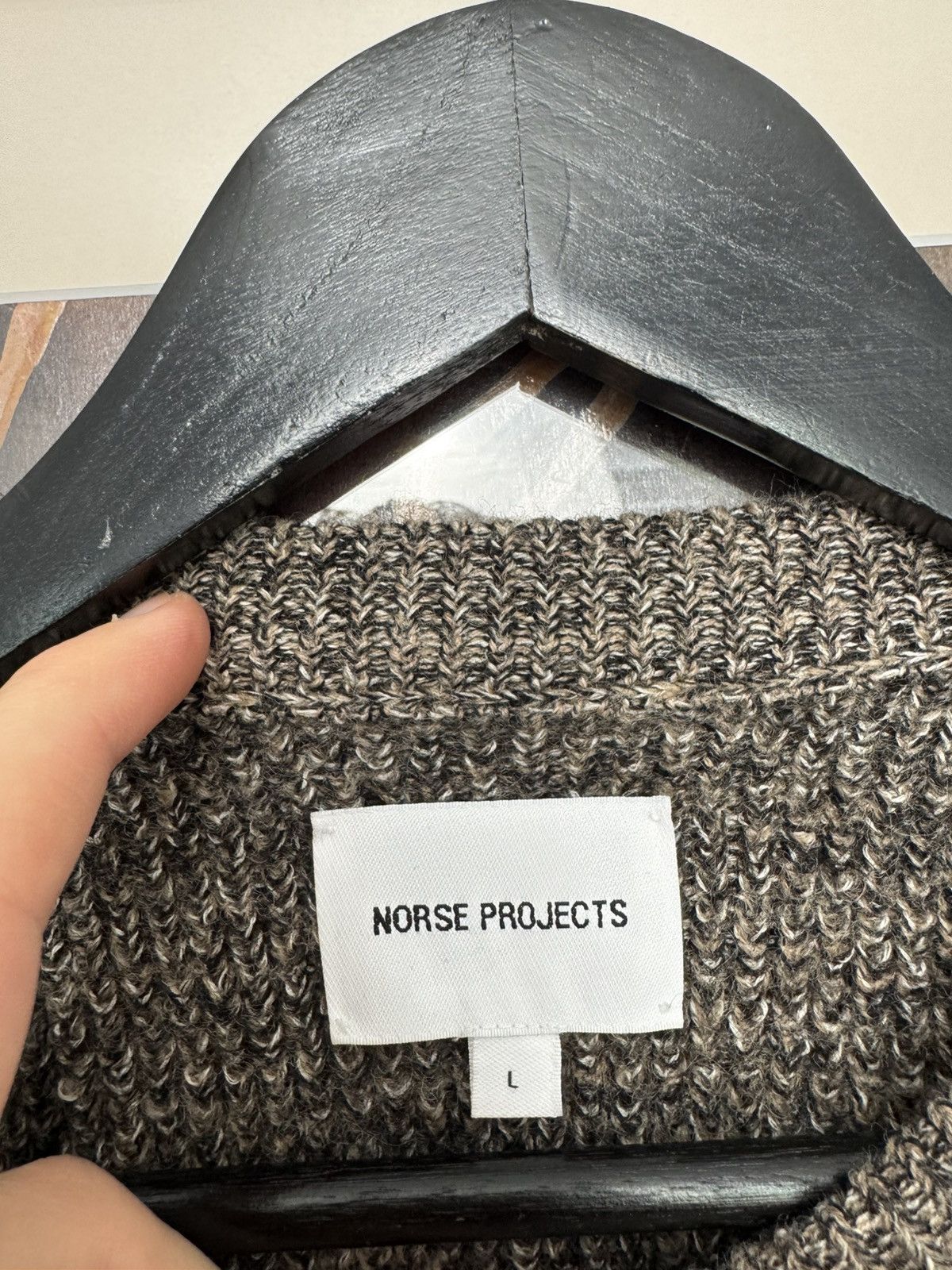 Norse Projects Norse Projects Roald Wool Cotton Rib Sweater Knit Casual Y2k Size US L / EU 52-54 / 3 - 3 Thumbnail