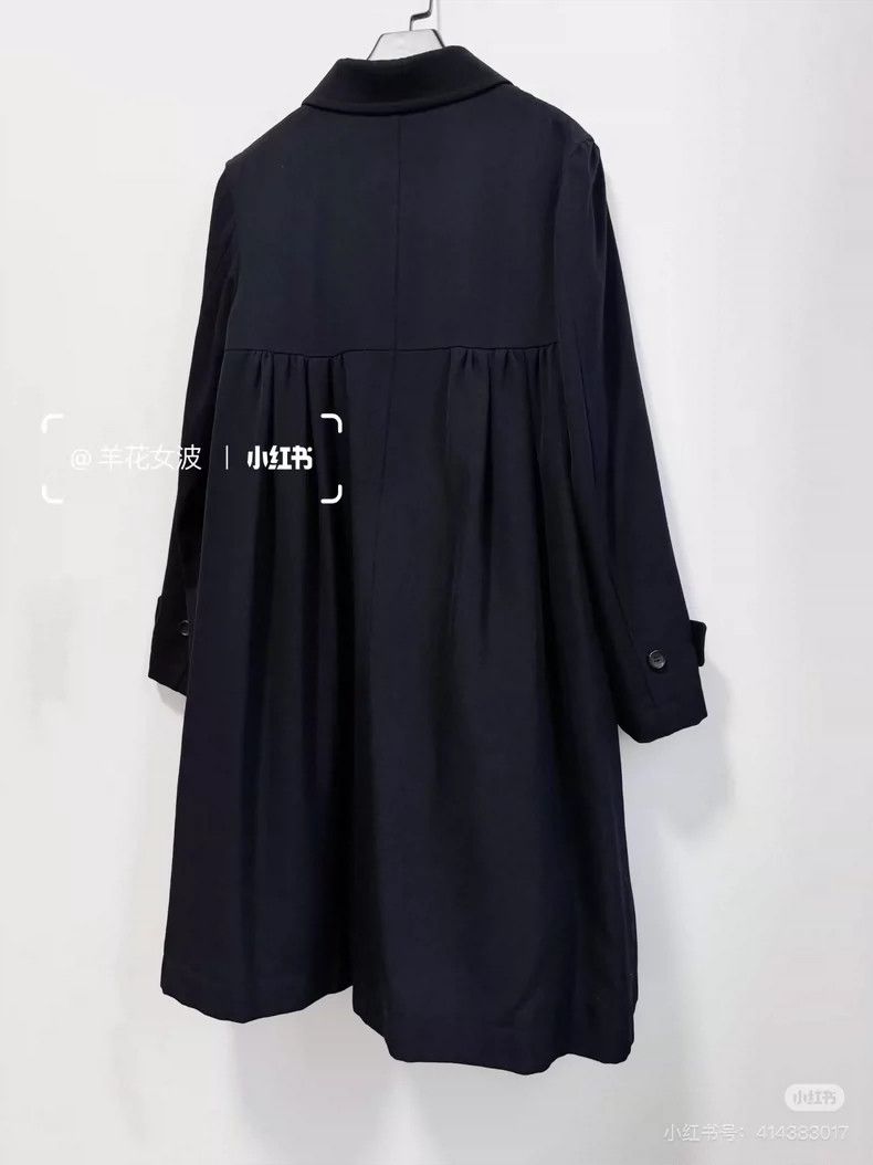 Other Comme Des Garcons Doll-collar high-waisted pleated trench Size M / US 6-8 / IT 42-44 - 6 Thumbnail
