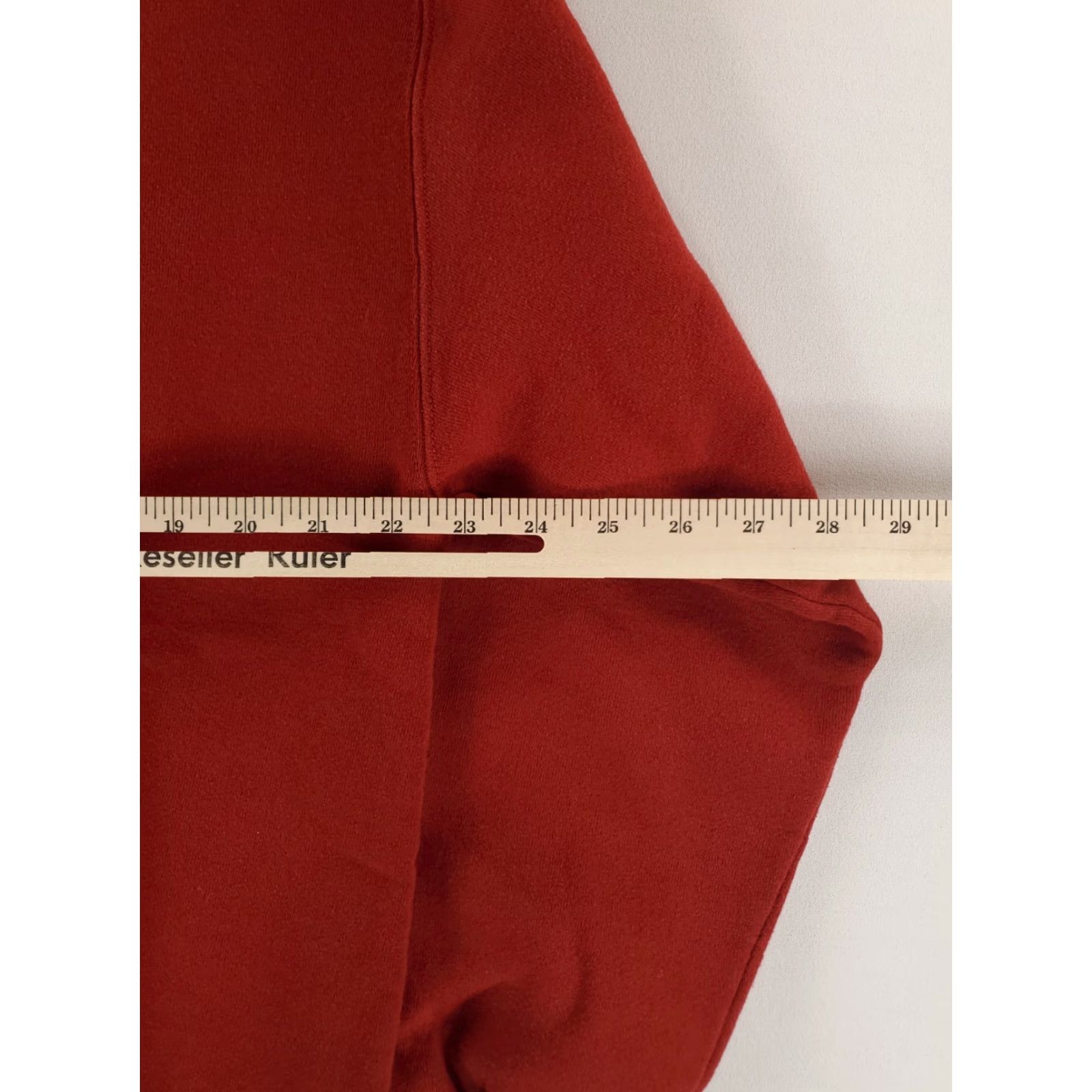 Russell Athletic VINTAGE Russell Athletic Sweatshirt Red Long Sleeve Mens L Made USA 90s Pullover Size US L / EU 52-54 / 3 - 5 Thumbnail