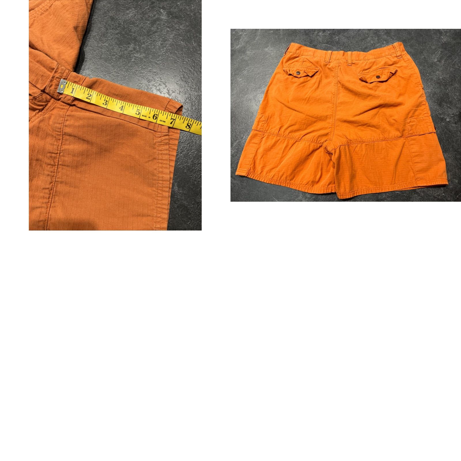The Territory Ahead VINTAGE Territory Ahead Men Cargo Shorts 38 Casual Cotton Rust Orange Spring Summer Pockets Size US 38 / EU 54 - 8 Thumbnail