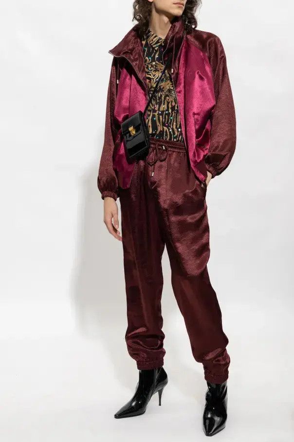 Saint Laurent Paris o1bcso1str0625 Shirt In Tiger Silk in Multicolor Size US S / EU 44-46 / 1 - 5 Thumbnail