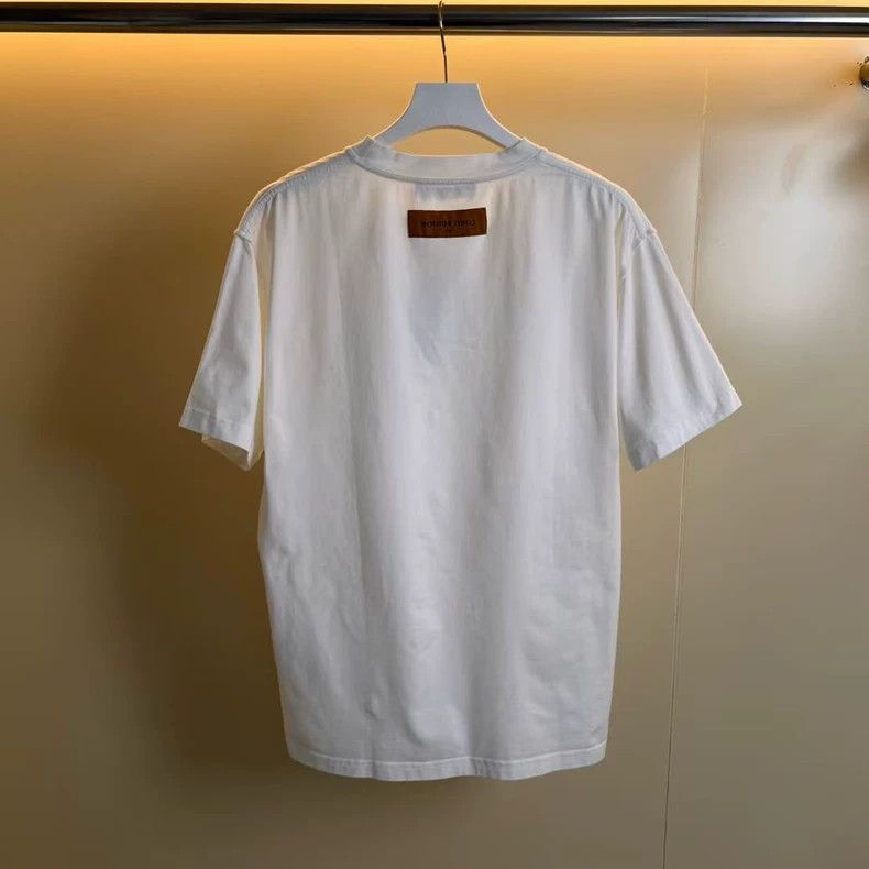 Louis Vuitton Louis Vuitton Embossed printed Logo short sleeve Size US XL / EU 56 / 4 - 4 Thumbnail