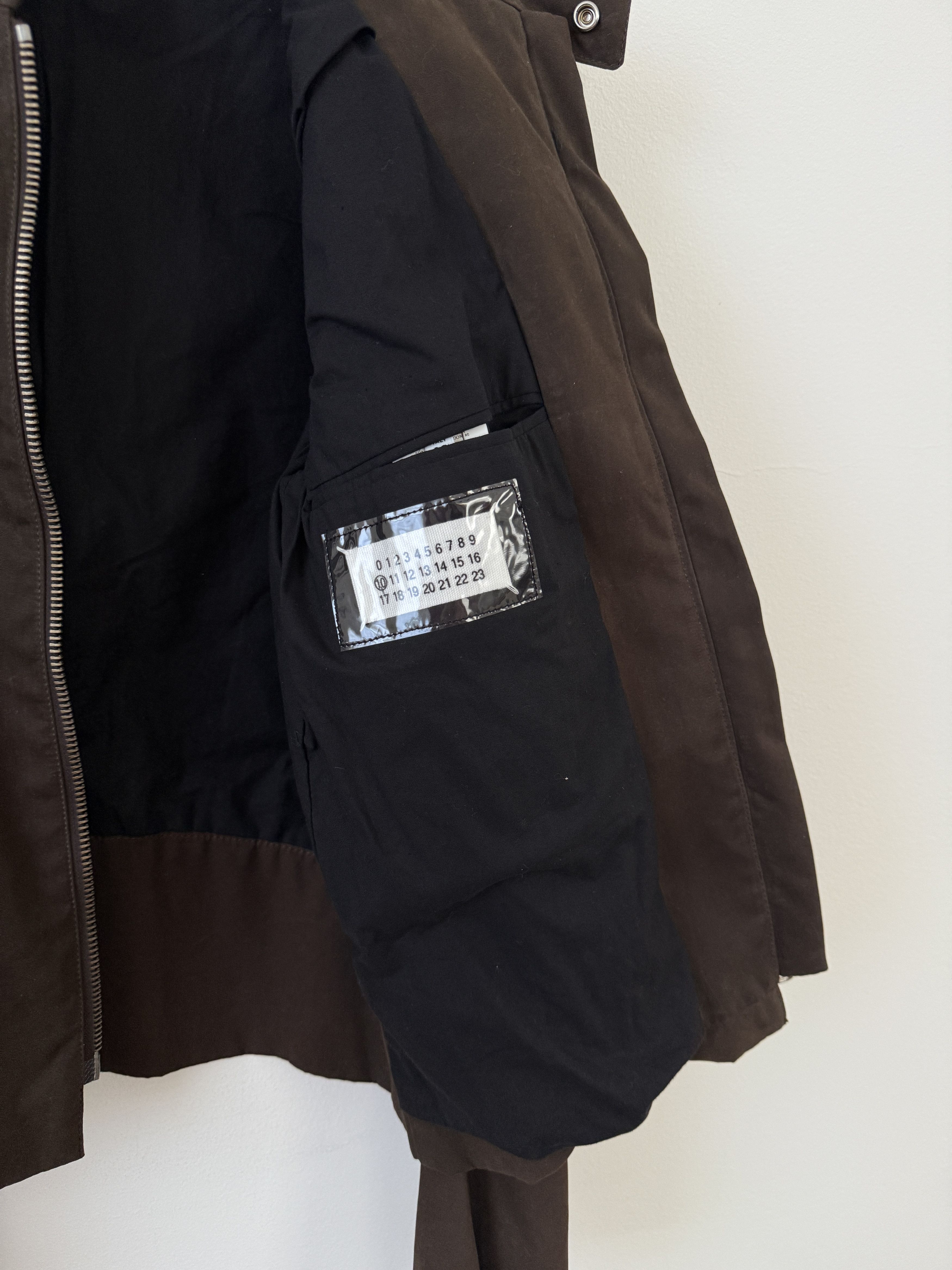Maison Margiela 2003 Waxed 5 Zip Moto Jacket Size US M / EU 48-50 / 2 - 22 Thumbnail