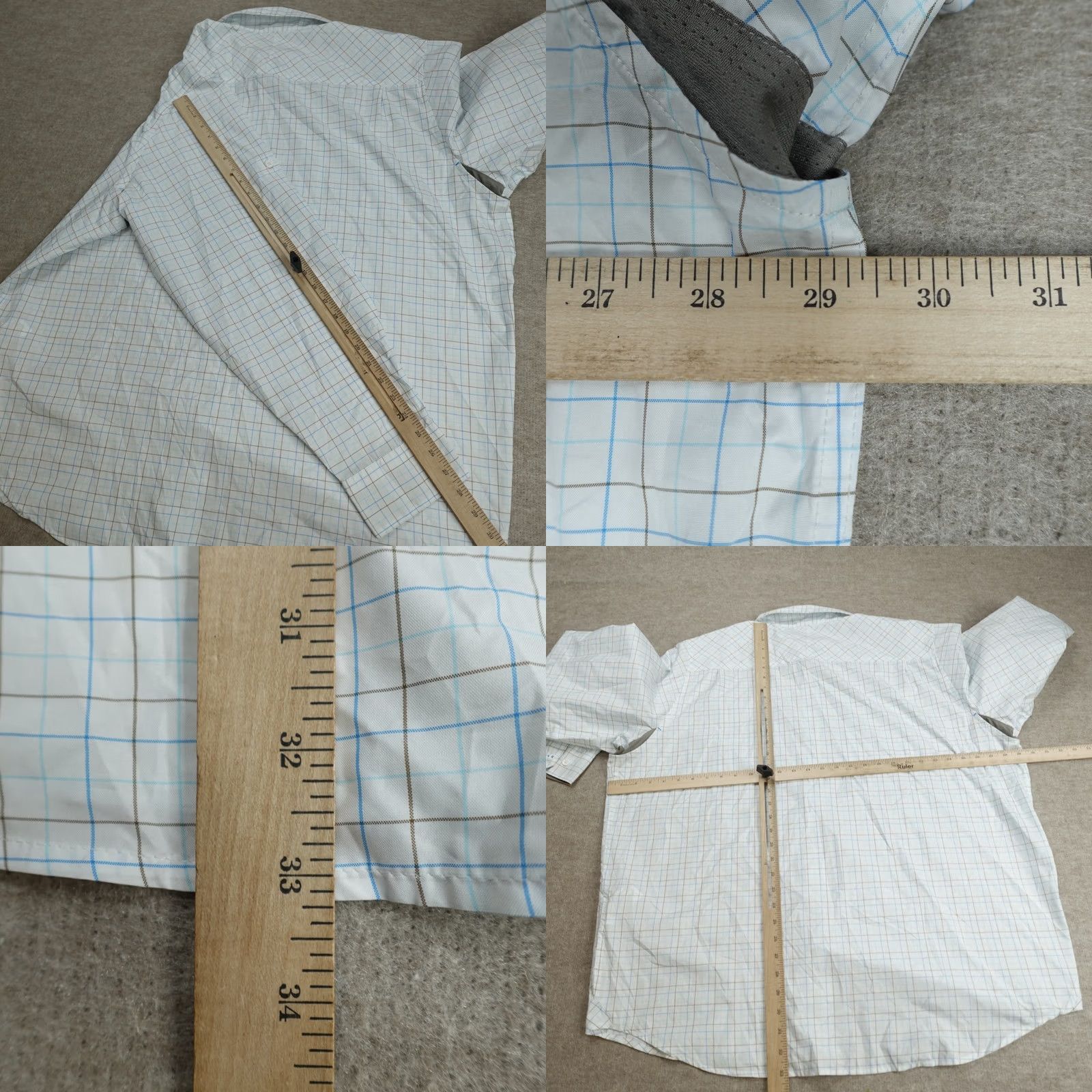 Under Armour Under Armour Mens Shirt 3XL White Plaid UPF 30 Performance Vents NEW READ Shirt Mens 3XL White Plaid UPF 30 Performance Vents NEW READ Size US XXL / EU 58 / 5 - 9 Thumbnail
