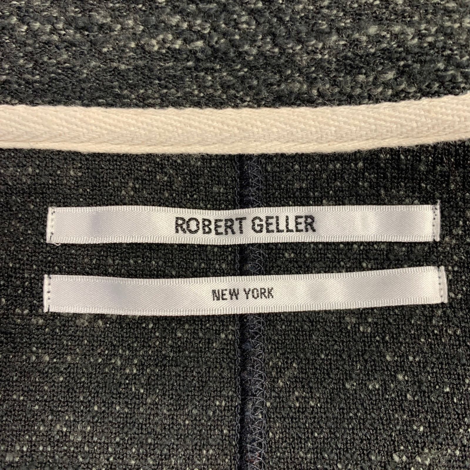 Robert Geller Size S Grey Charcoal Knit Polyester Blend Cardigan Size US S / EU 44-46 / 1 - 7 Thumbnail