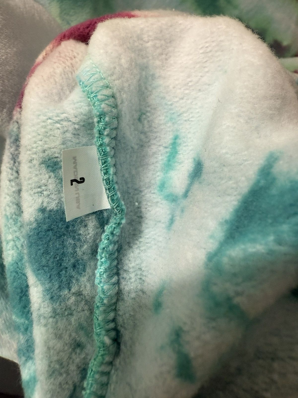 Yeezy Yeezy HD-01 Custom Tie Dye Hoodie - Size 2 (L/XL) Size US L / EU 52-54 / 3 - 3 Thumbnail