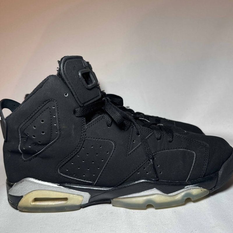 Jordan Brand × Nike Nike Air Jordan 6 Retro GS Chrome Men's Shoes - Size 7 Size US 7 / EU 40 - 1 Thumbnail