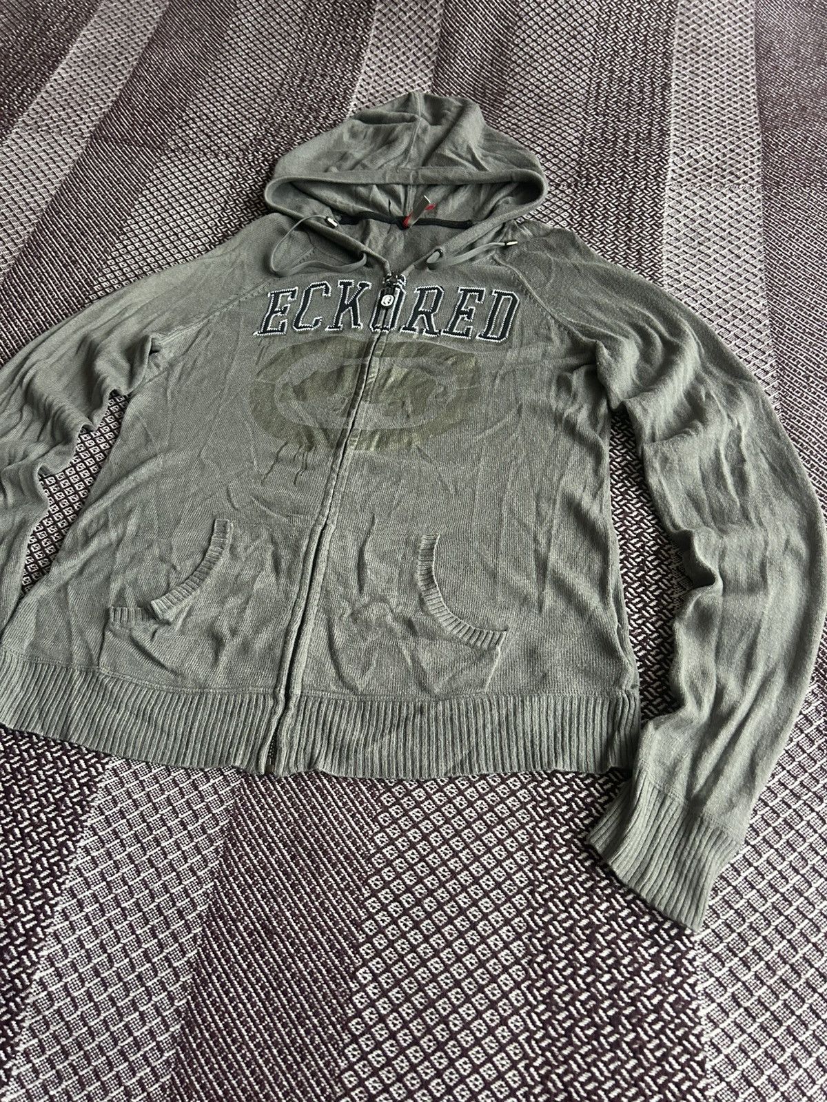 Ecko Unltd. Vintage Ecko Red Rap Zip Hoodie Oversized Y2K Streetwear L Size L / US 10 / IT 46 - 5 Thumbnail