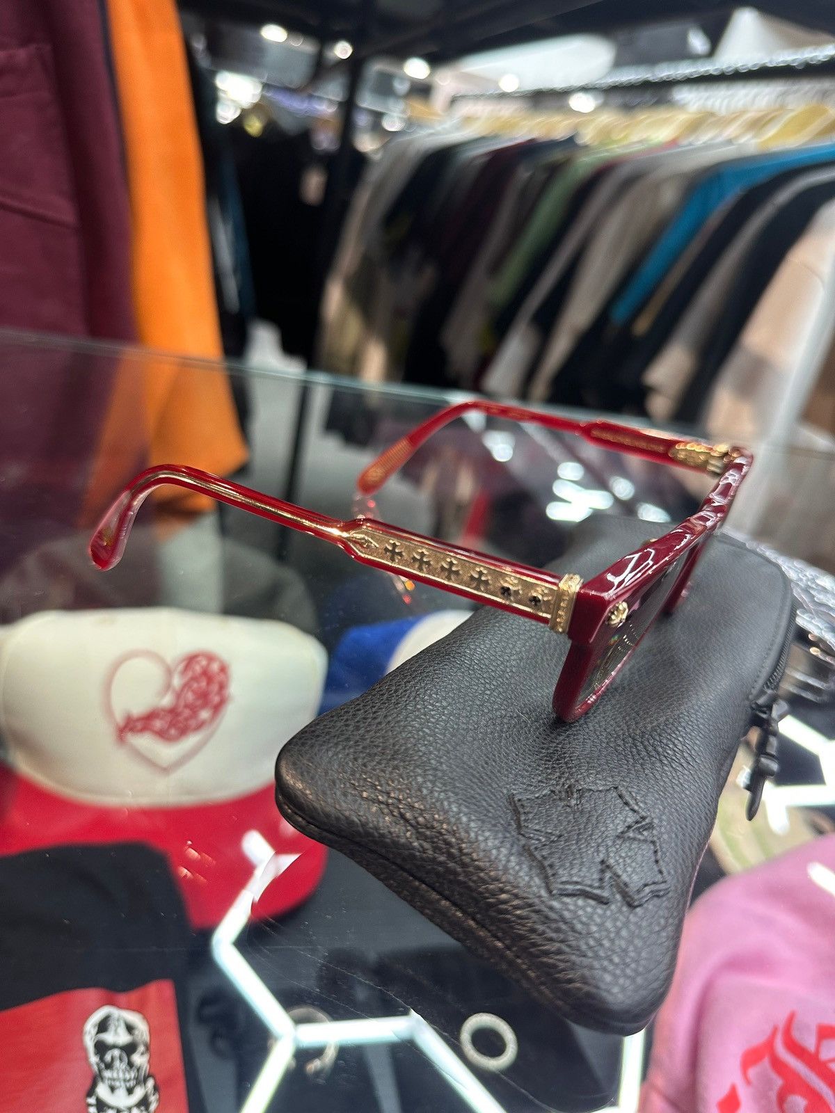 Chrome Hearts Chrome Hearts Glasses “Red Dingalinglong” Size ONE SIZE - 2 Thumbnail