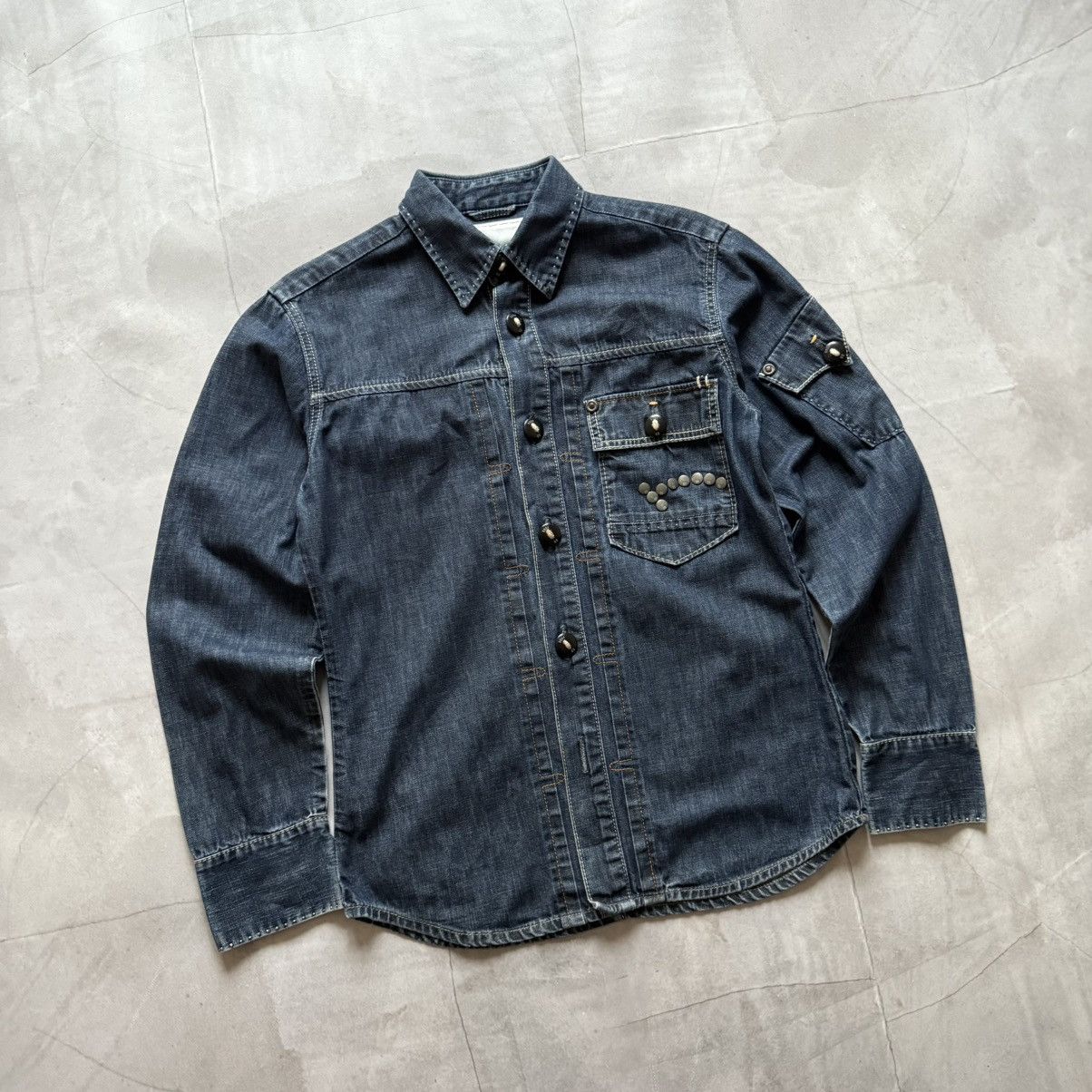 G-Star G-Star Handcrafted Rare Denim Shirt Jacket Size US L / EU 52-54 / 3 - 1 Thumbnail