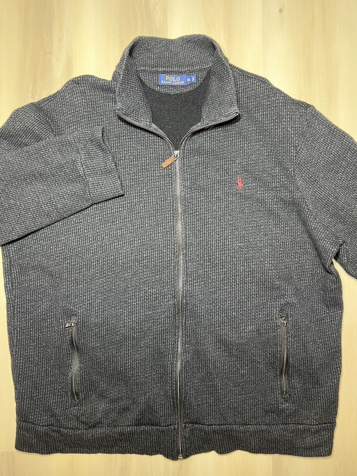 Polo Ralph Lauren Polo Ralph Lauren Sweater XL Heather Full Zip Pockets Zip Size US XL / EU 56 / 4 - 1 Thumbnail