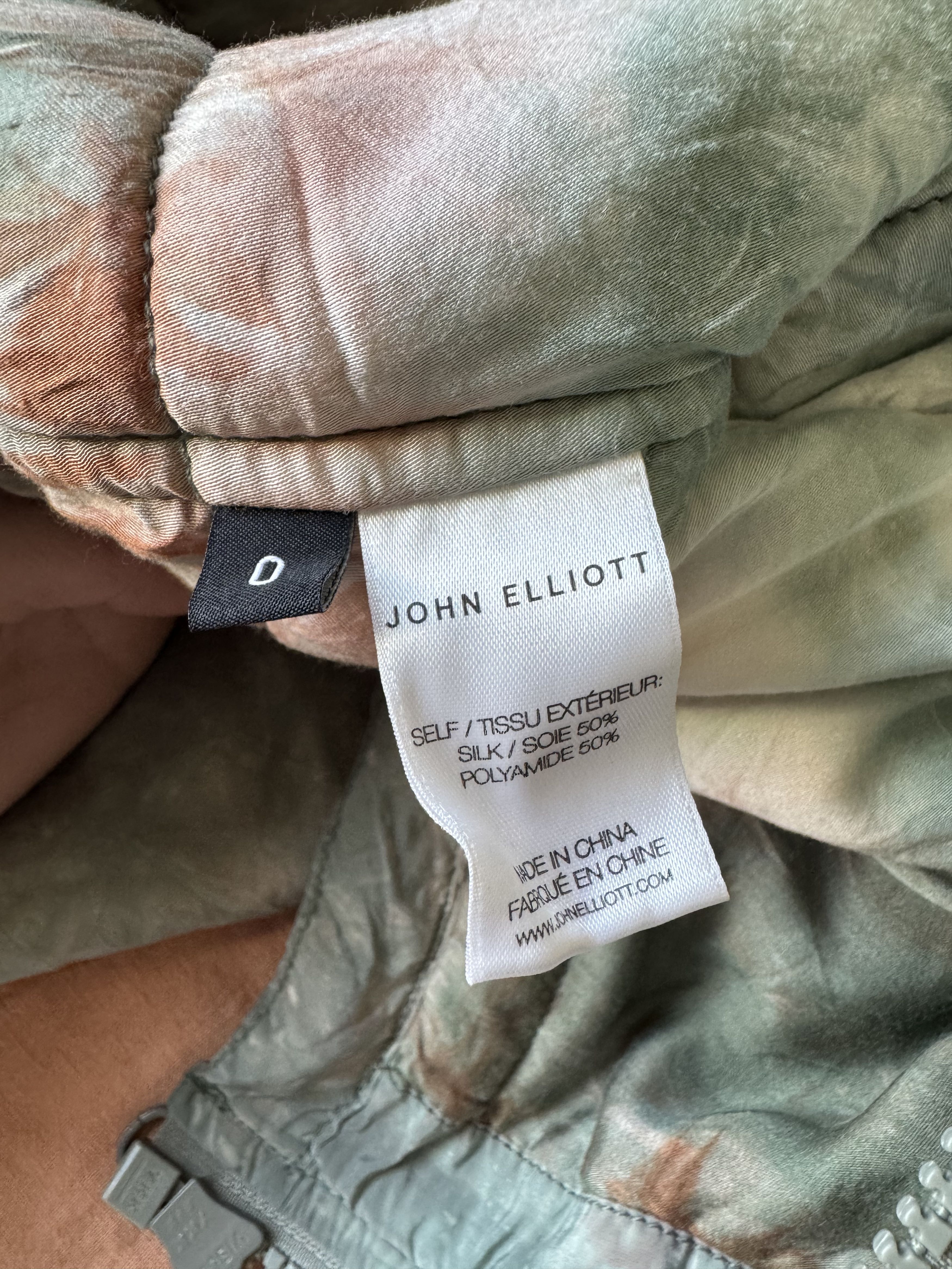 John Elliott John Elliott Silk Nylon Cropped Jacket 0/XS - Asteroid Size XS / US 0-2 / IT 36-38 - 5 Thumbnail