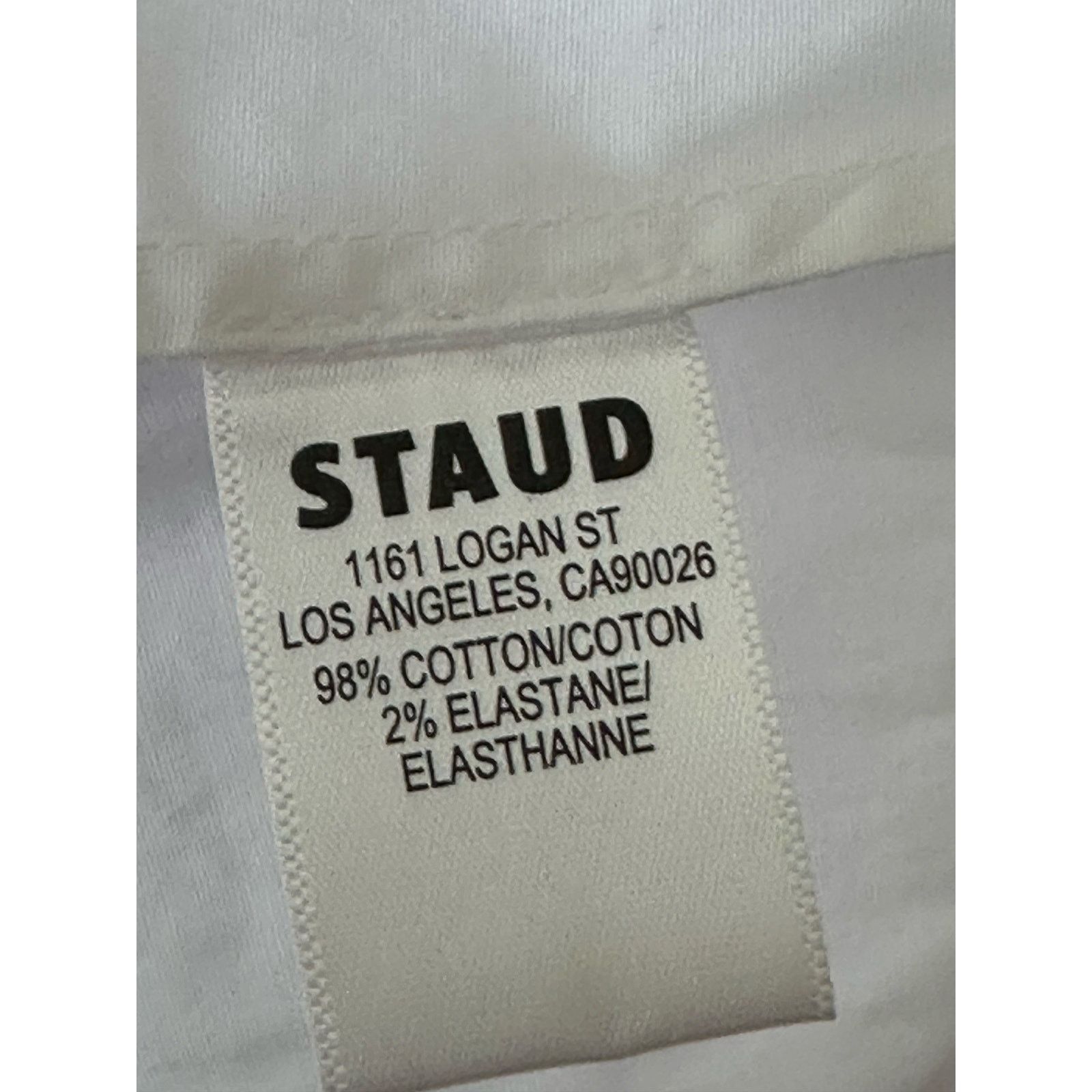 Staud Staud Lisa white dress xs Size XS / US 0-2 / IT 36-38 - 4 Thumbnail