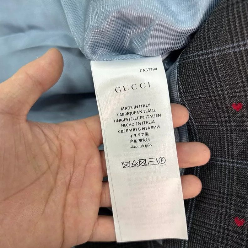 Gucci Gucci Love plaid suit Size 40R - 5 Thumbnail