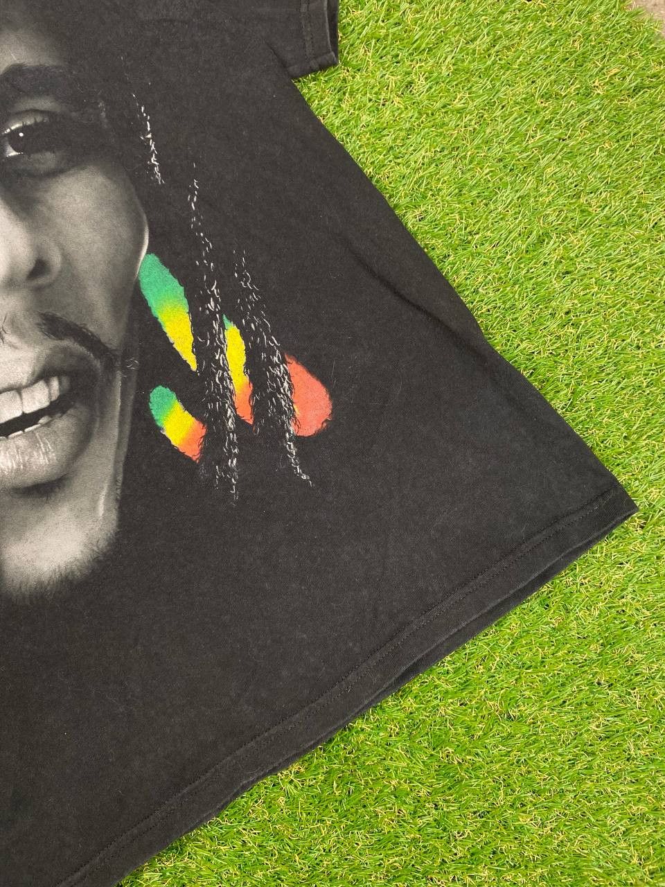 Band Tees VTG🔥 Bob Marley ZION Rootswear Faded Tee 90s Size US XL / EU 56 / 4 - 6 Thumbnail