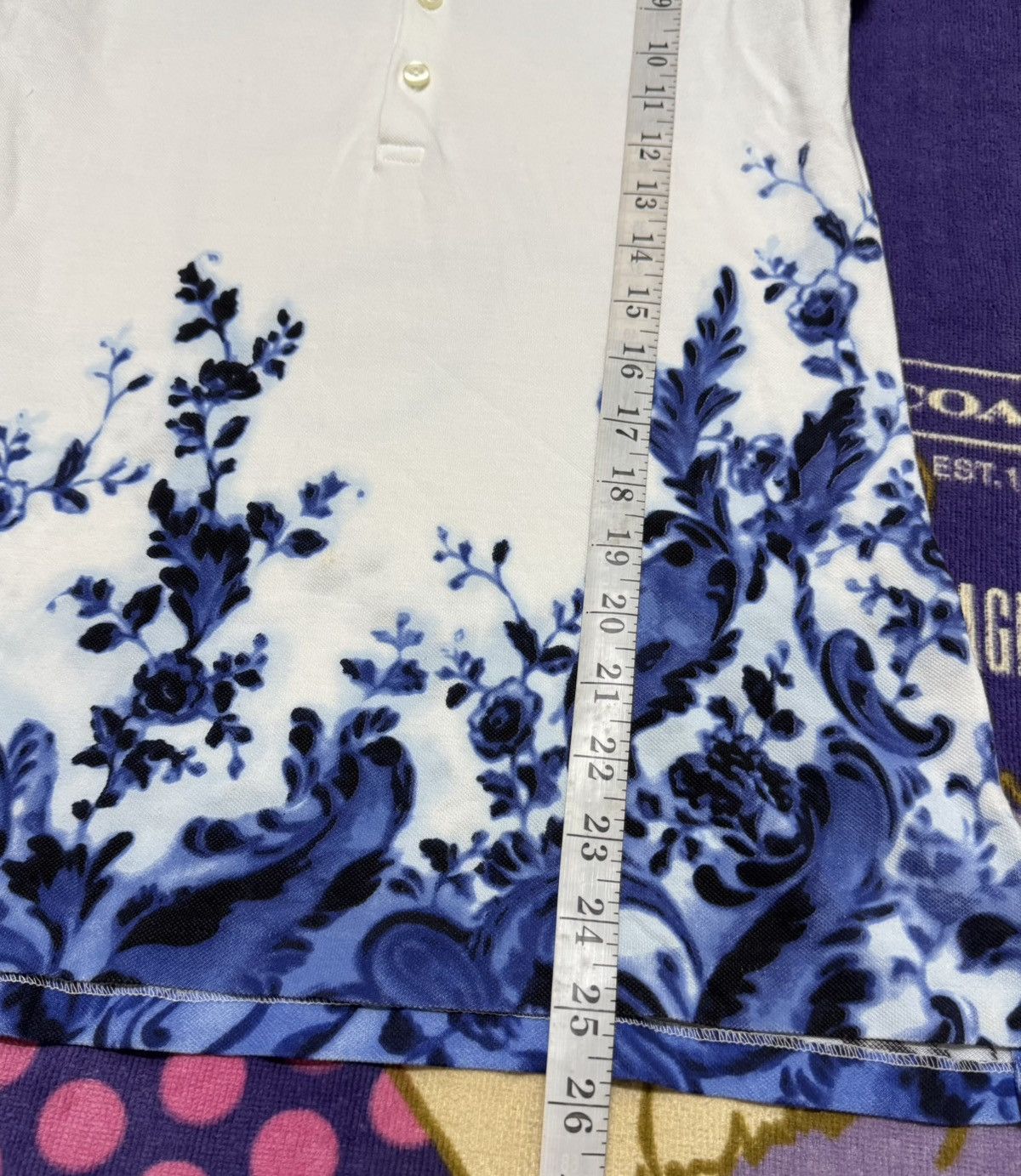 Polo Ralph Lauren × Ralph Lauren RALPH LAUREN Made in Peru Rare Design Polo Shirt Size S / US 4 / IT 40 - 13 Thumbnail
