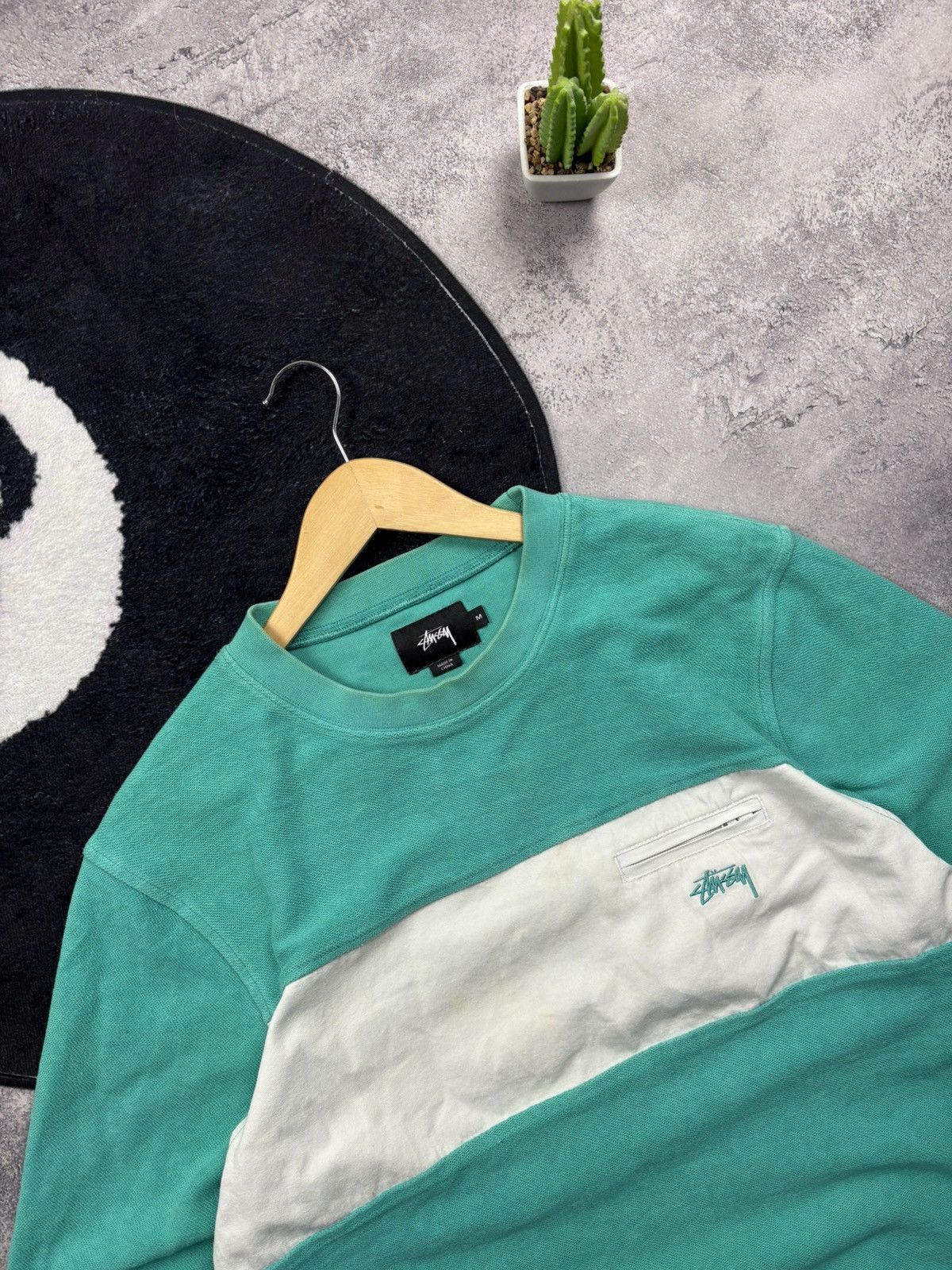 Stussy STUSSY Hype Skateboarding Streetwear Zip Sweatshirt Rare Size US M / EU 48-50 / 2 - 4 Thumbnail