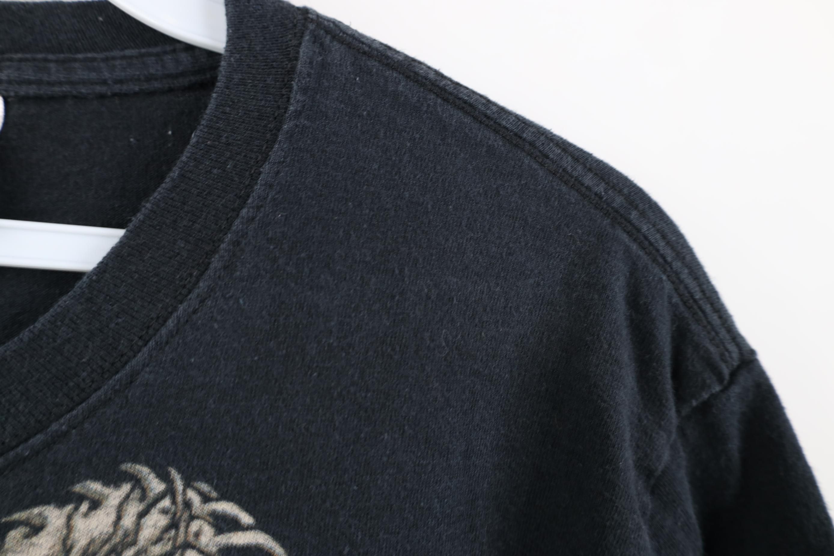 Vintage Vintage Snake Skull Texas Pantera Band T-Shirt Black Cotton Size US M / EU 48-50 / 2 - 5 Thumbnail