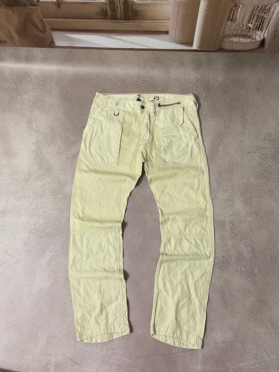 Diesel Diesel pants Faded Crash denim thrashed y2k distressed jeans Size US 32 / EU 48 - 3 Thumbnail